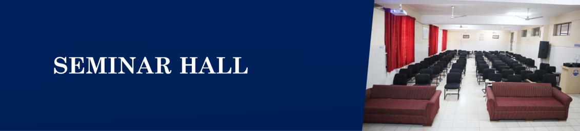 Seminar Hall Banner